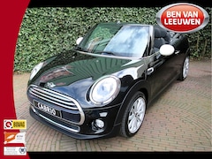 MINI Cabrio - 1.5 Cooper Chili F57 met Keyless, LED, Navi, BT en 17"