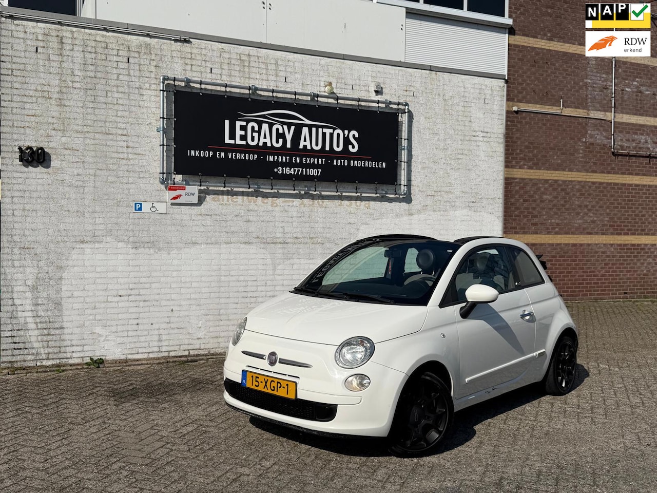 Fiat 500 C - 0.9 TwinAir - CABRIO - APK 02/2027 - AIRCO - RIJDT & SCHAKELT GOED! - AutoWereld.nl