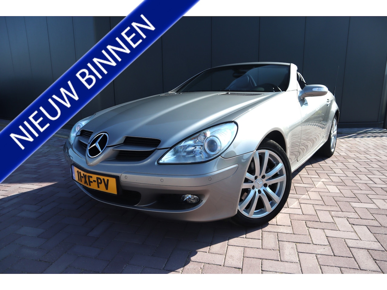 Mercedes-Benz SLK-klasse - 200 K. Automaat Leder Navigatie Carplay Etc. Etc. - AutoWereld.nl