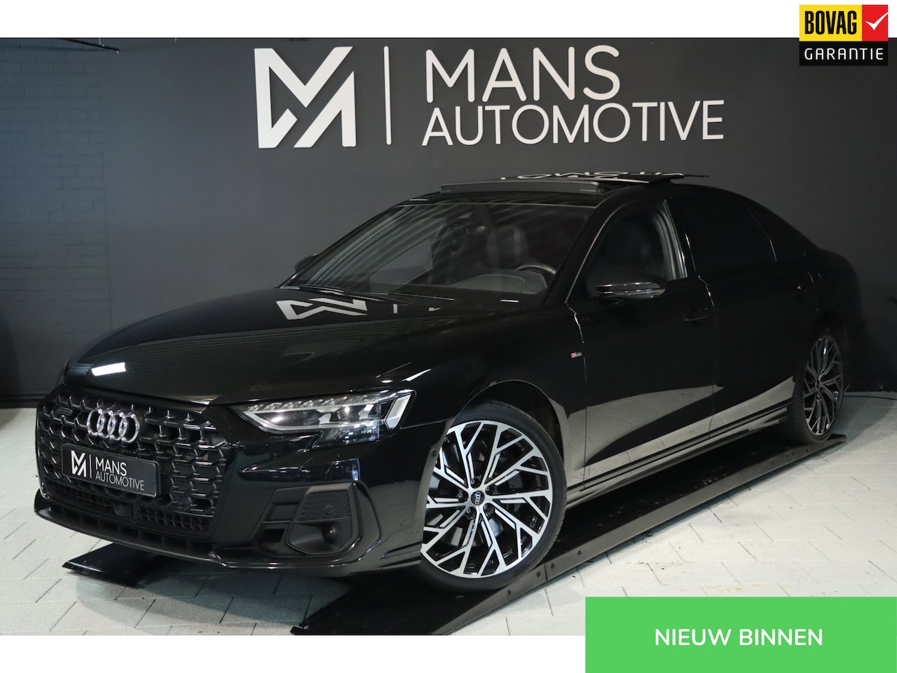 Audi A8 - 60 TFSI e QUATTRO LANG / PANO / SOFTCLOSE / B&O / 360 / LUCHTVERING - AutoWereld.nl