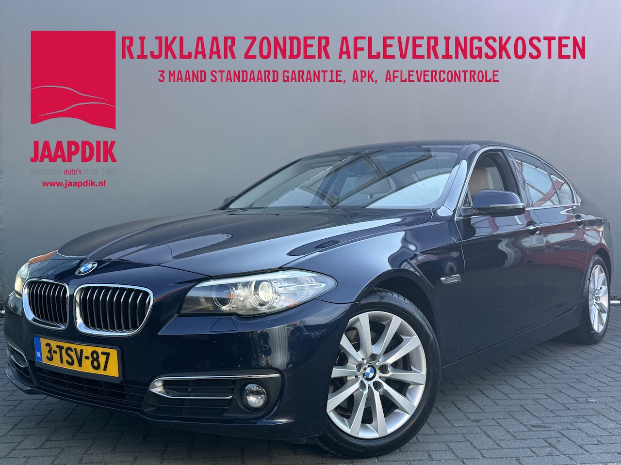 BMW 5-serie - BWJ 2014 520i Last Minute 184 PK Edition AUTOMAAT | LEDER | ELEKTR. STOELEN | STOELVERW. | - AutoWereld.nl