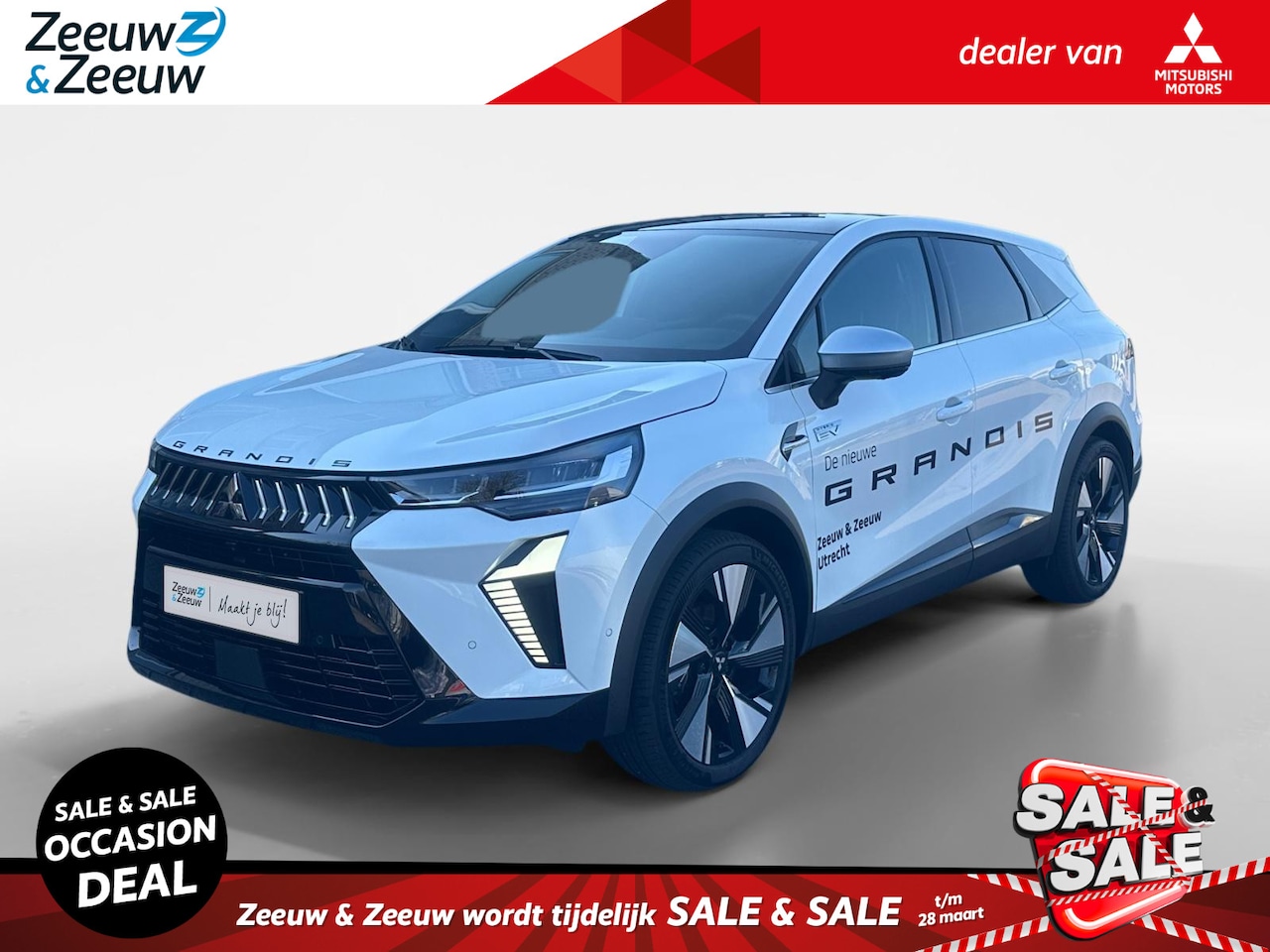 Mitsubishi Grandis - 1.8 HEV Instyle | DEMO | MEESTE LUXE UITVOERING | DIRECT LEVERBAAR | - AutoWereld.nl