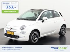 Fiat 500 C - 1.0 Hybrid Dolcevita | All-in 333, - Private Lease | Direct uit voorraad