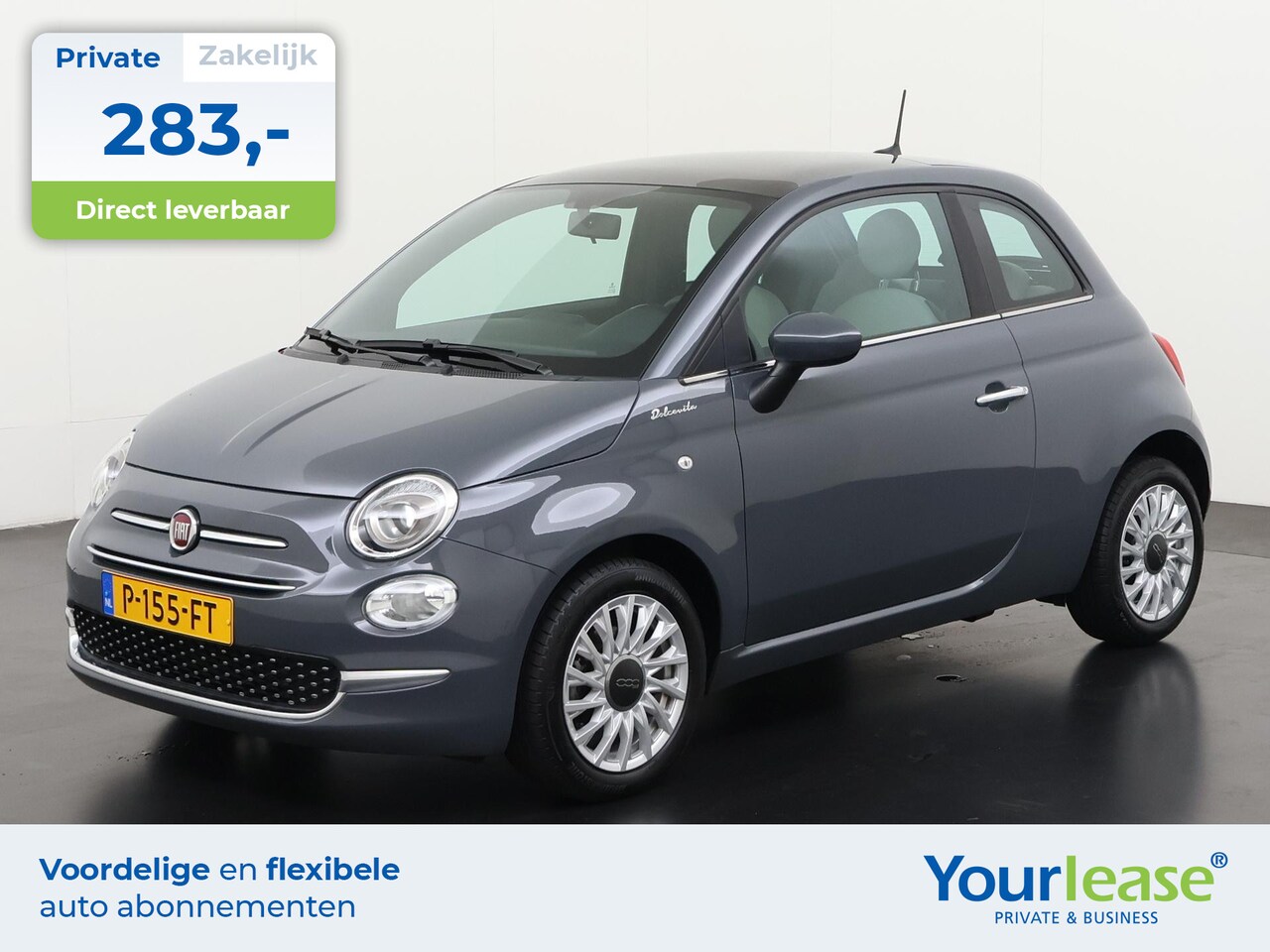 Fiat 500 - 1.0 Hybrid Dolcevita | All-in 283,- Private Lease | Direct uit voorraad - AutoWereld.nl