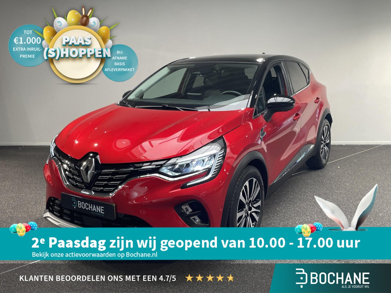Renault Captur - 1.3 mild hybrid 160 iconic | Panoramadak | Lederen Bekleding | Adaptive Cruise Control | S - AutoWereld.nl