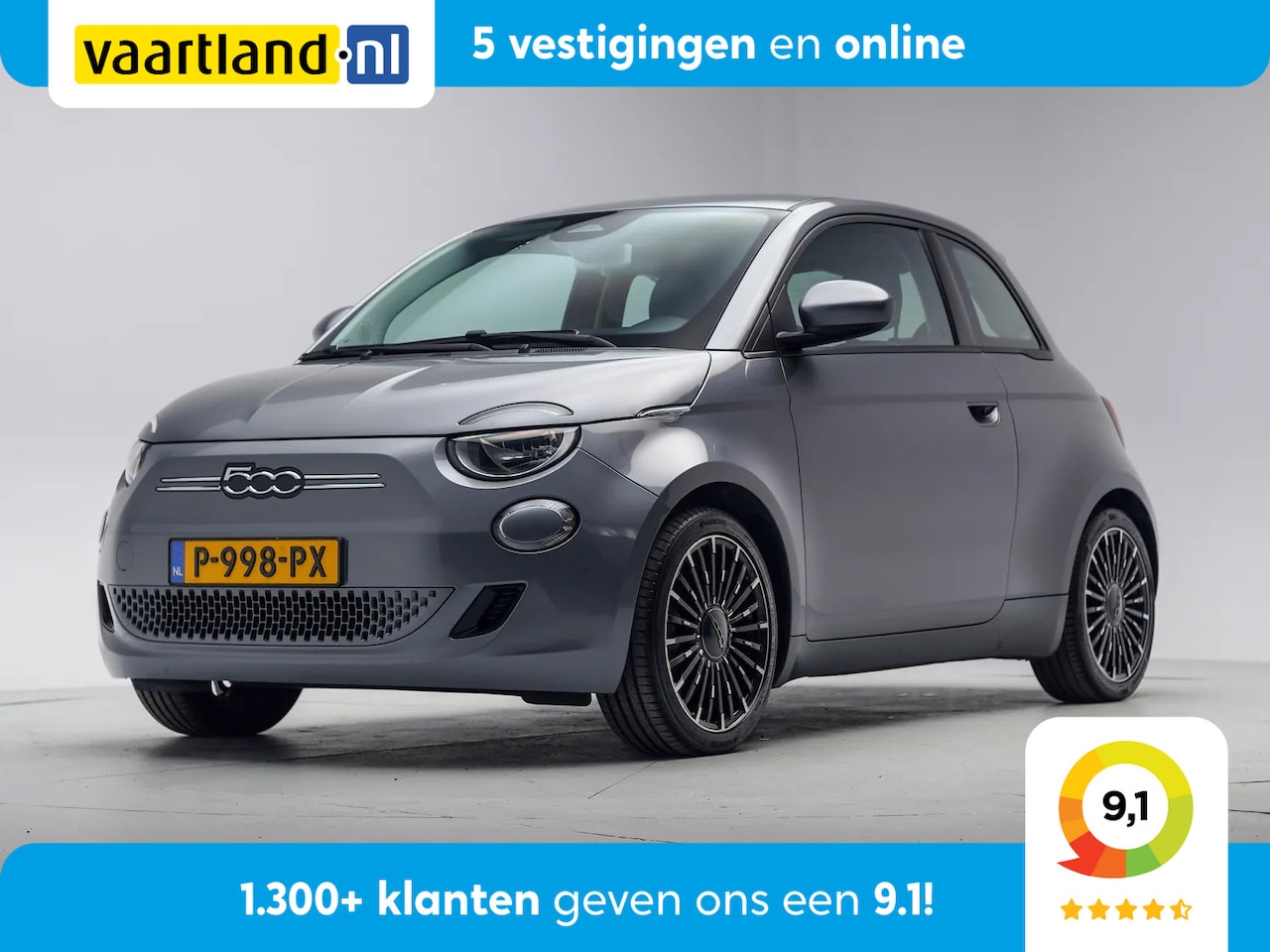 Fiat 500e - Icon 42 kWh [ Navi Apple/Android LED ] - AutoWereld.nl