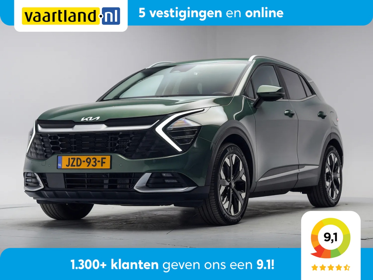 Kia Sportage - 1.6 T-DGi Plug-in AWD DynamicPlusLine Aut. [ Adapt.cruise Camera Stoelverwarming ] - AutoWereld.nl