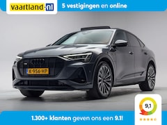 Audi e-tron Sportback - 50 Quattro S Edition [ Panorama Trekhaak Camera Half-Leder Luchtvering ]