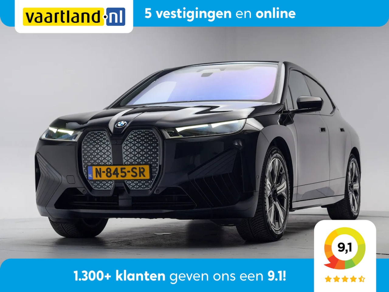 BMW iX - xDrive40 M Sport High Executive 77 kWh [ Panorama Bowers&Wilkins Laser LED Trekhaak ] - AutoWereld.nl