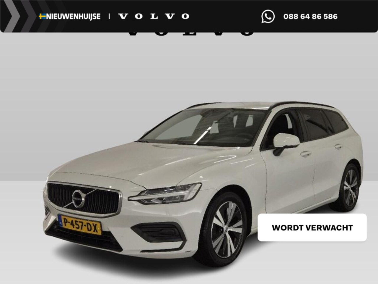 Volvo V60 - 2.0 B3 Momentum | Cruise Control | Trekhaak | Lederen Bekleding | Stoel-/Stuurverwarming | - AutoWereld.nl