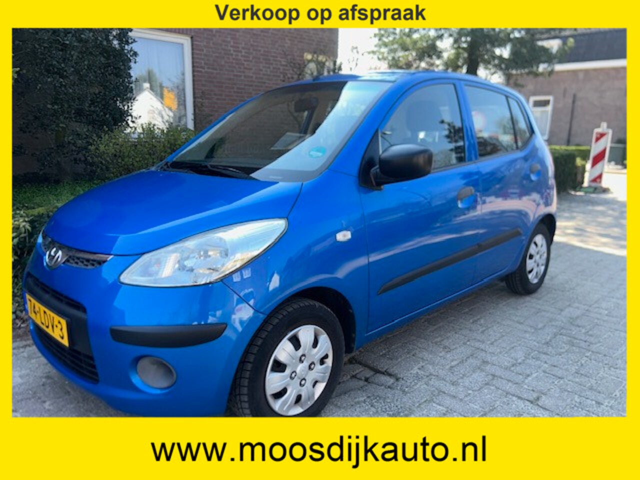 Hyundai i10 - 1.25i Active Cool Airco/ 5 Drs/ NL auto/ met NAP/ Nw-APK/ // Verkoop op afspraak bel 06- - AutoWereld.nl