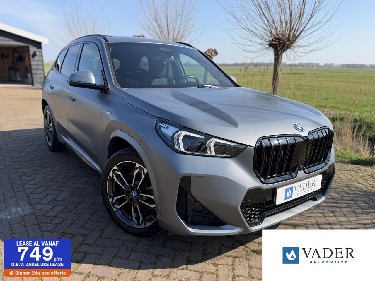 BMW X1 - xDrive30e M Sport Frozen Grey Pano Memory HUD H&K 360 - AutoWereld.nl