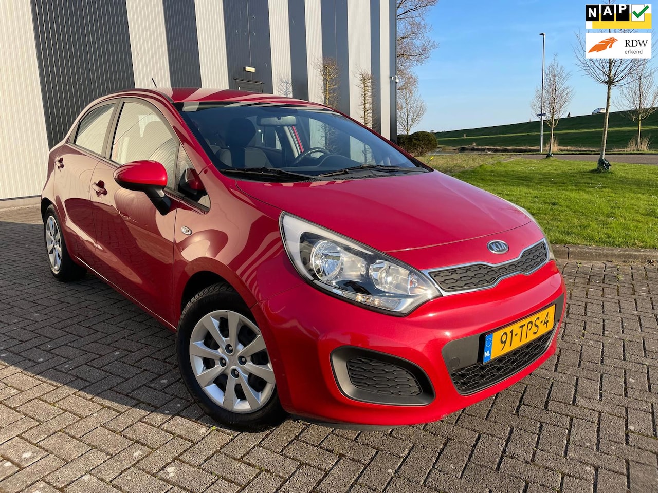 Kia Rio - 1.2 CVVT Comfort Pack Airco-Cruise-Elekpakket-2 Sleutels - AutoWereld.nl