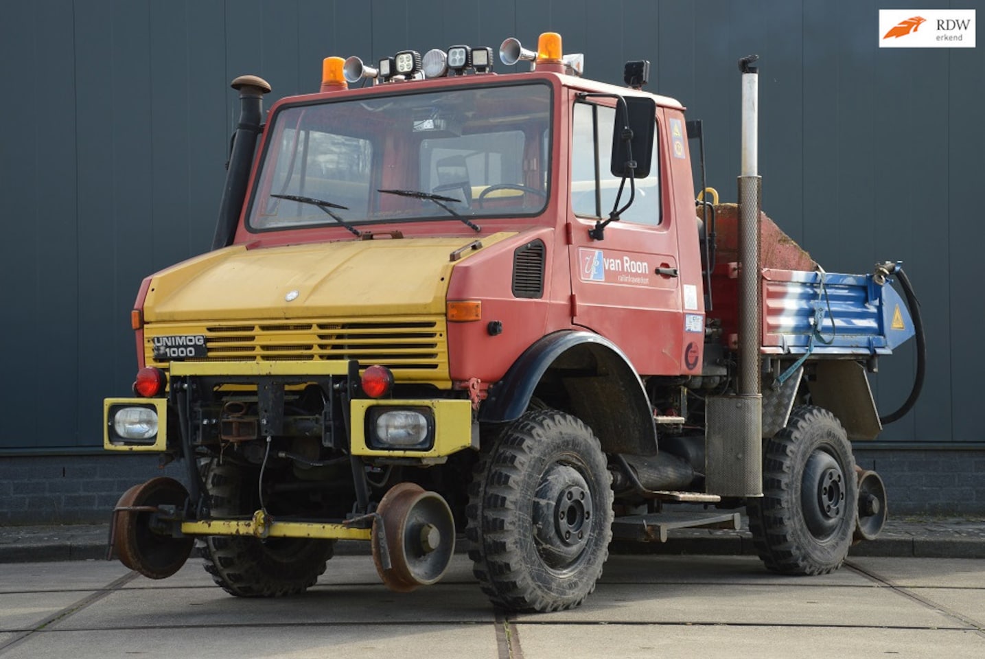 Mercedes-Benz Unimog - 424 1000 Spooropbouw - AutoWereld.nl