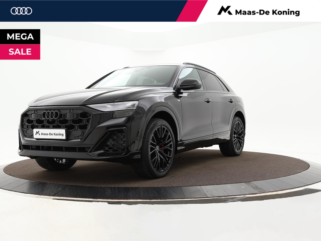 Audi Q8 - 55 TFSI e quattro Pro Line S 394 PK · B&O Premium 3D · Vierwielbesturing · Assist parking - AutoWereld.nl
