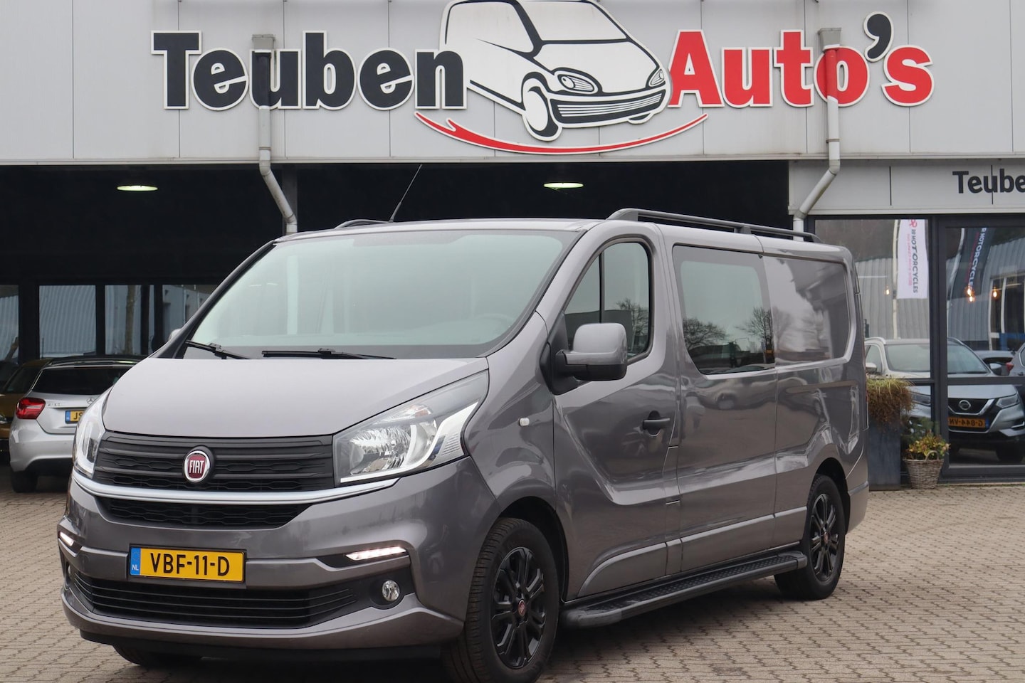 Fiat Talento - 1.6 MJ EcoJet L2H1 DC Basis Dubbel Cabine, Trekhaak, Airco, Cruise control, Treeplanken, N - AutoWereld.nl