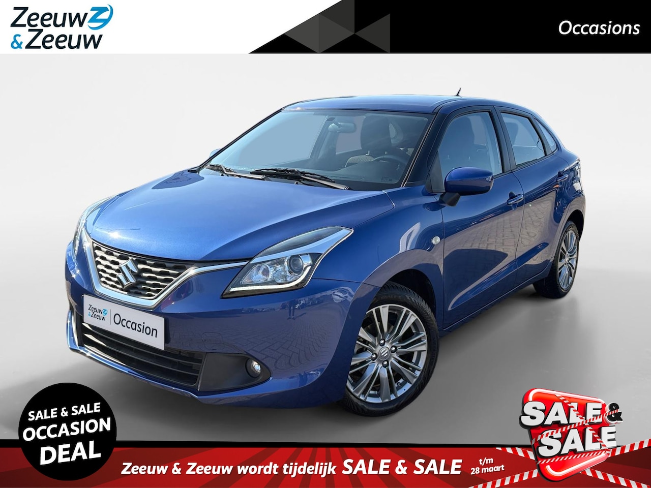 Suzuki Baleno - 1.2 Exclusive |Automaat| Stoelverwarming|12 maanden Bovag garantie| nieuwe apk| - AutoWereld.nl