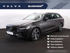 Volvo V90 - T8 Recharge AWD Ultra Dark - Luchtvering - Panorama/schuifdak - IntelliSafe Assist & Surro