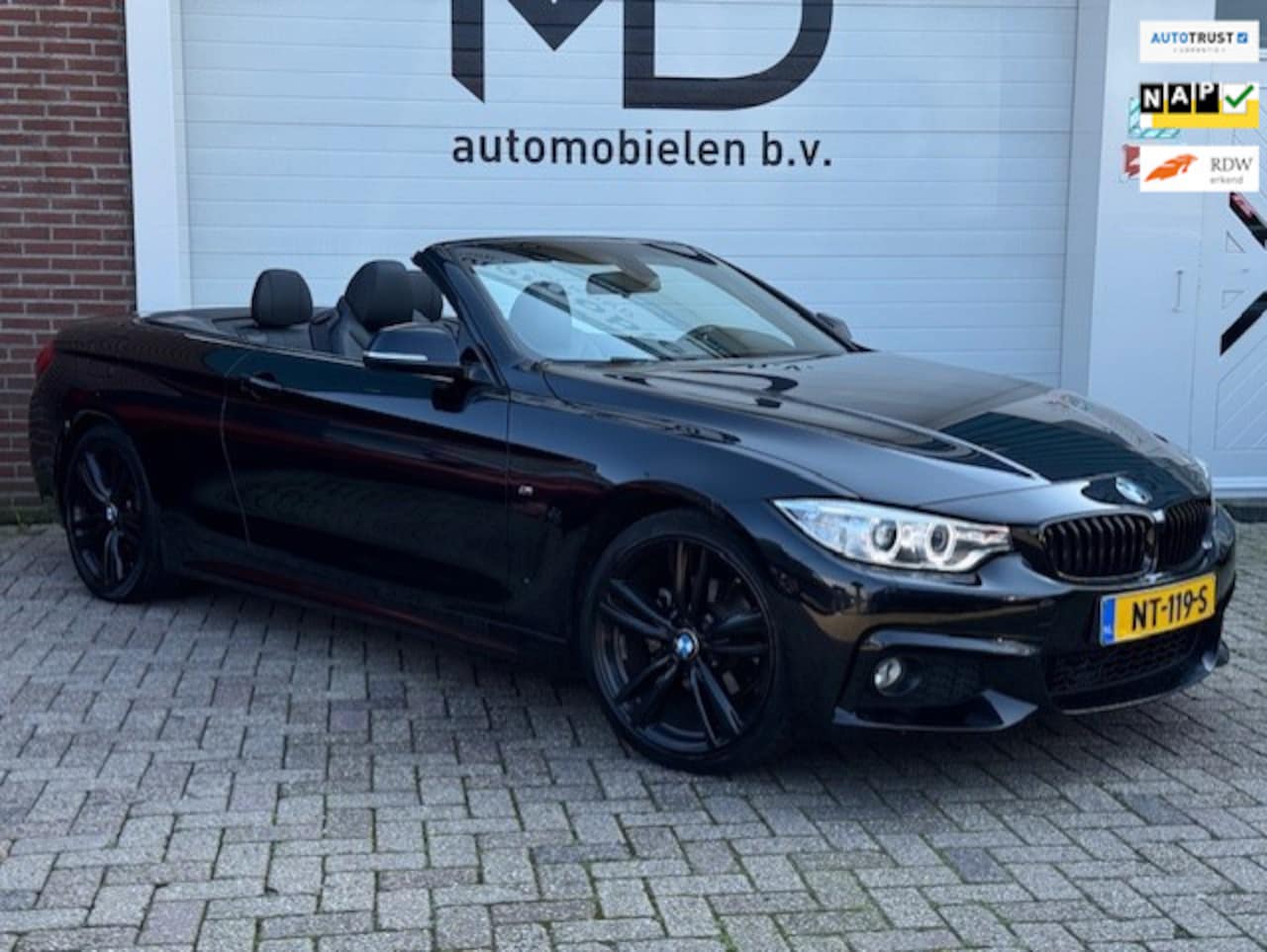 BMW 4-serie Cabrio - 420i High Executive M Sport - 1e eigenaar - AutoWereld.nl