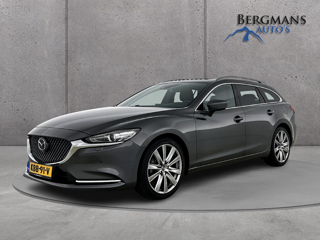 Mazda 6 Sportbreak - 2.0 SkyActiv-G 165 Signature // DEALER ONDERHOUDEN // LEDER // KEYLESS // STOELVERWARMING - AutoWereld.nl