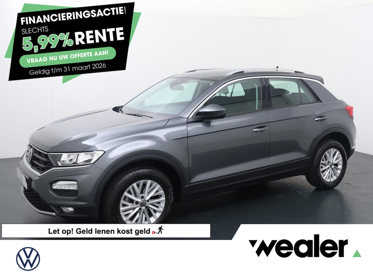 Volkswagen T-Roc - 1.0 TSI Style | 110 PK | Achteruitrijcamera | Adaptive cruise control | Apple CarPlay / An - AutoWereld.nl