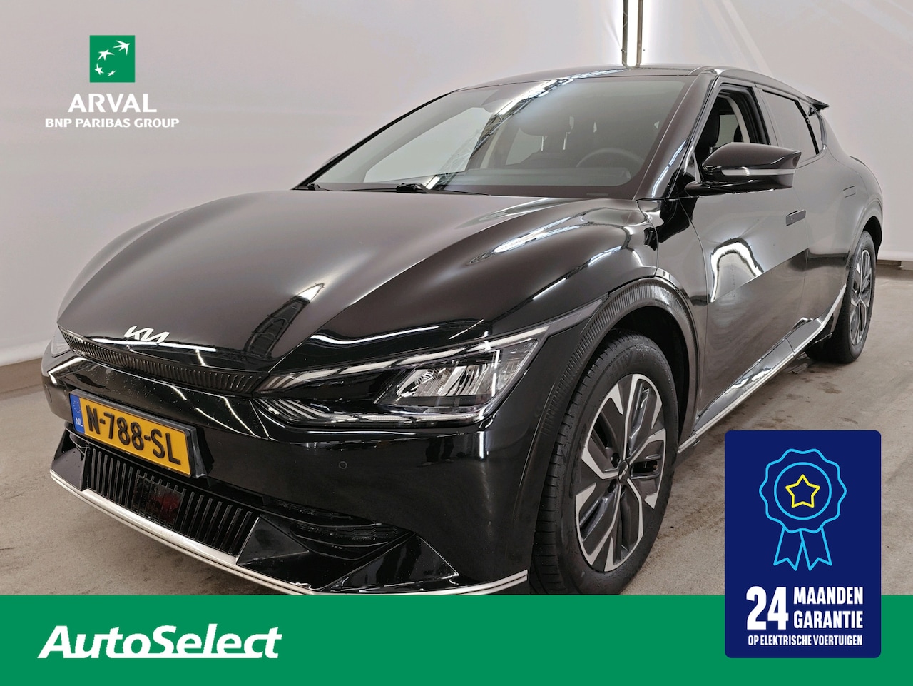 Kia EV6 - 77.4 kWh 228pk Plus | SOH 100% | Leder |19" | ACC | CarPlay | Stuur- en stoelverwarming + - AutoWereld.nl