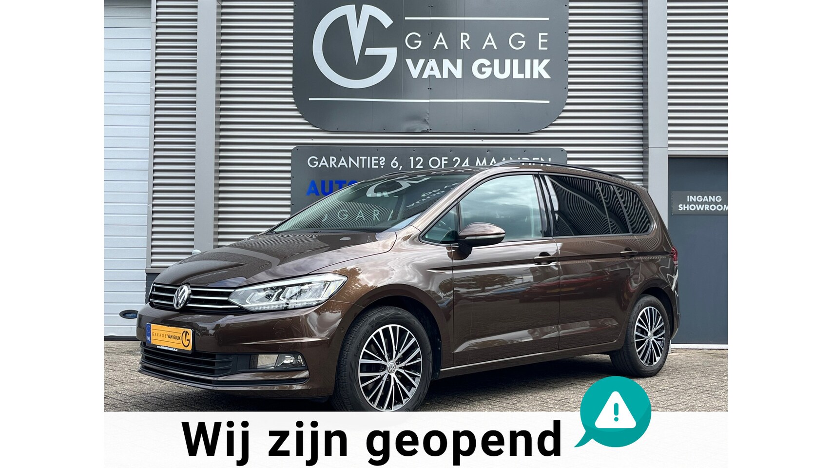 Volkswagen Touran - 1.4 TSI 150PK 7Persoons,Automaat,Trekhaak,Navi,Clima,AdaptiveCruise,Carplay,Pdc,ElektrRame - AutoWereld.nl