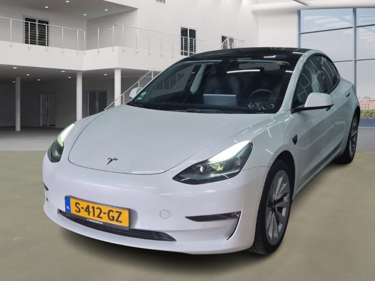Tesla Model 3 - Long Range RWD Long Range AWD 75 kWh|Dual Motor|62.895km|Pano|Facelift|Trekhaak|ACC - AutoWereld.nl
