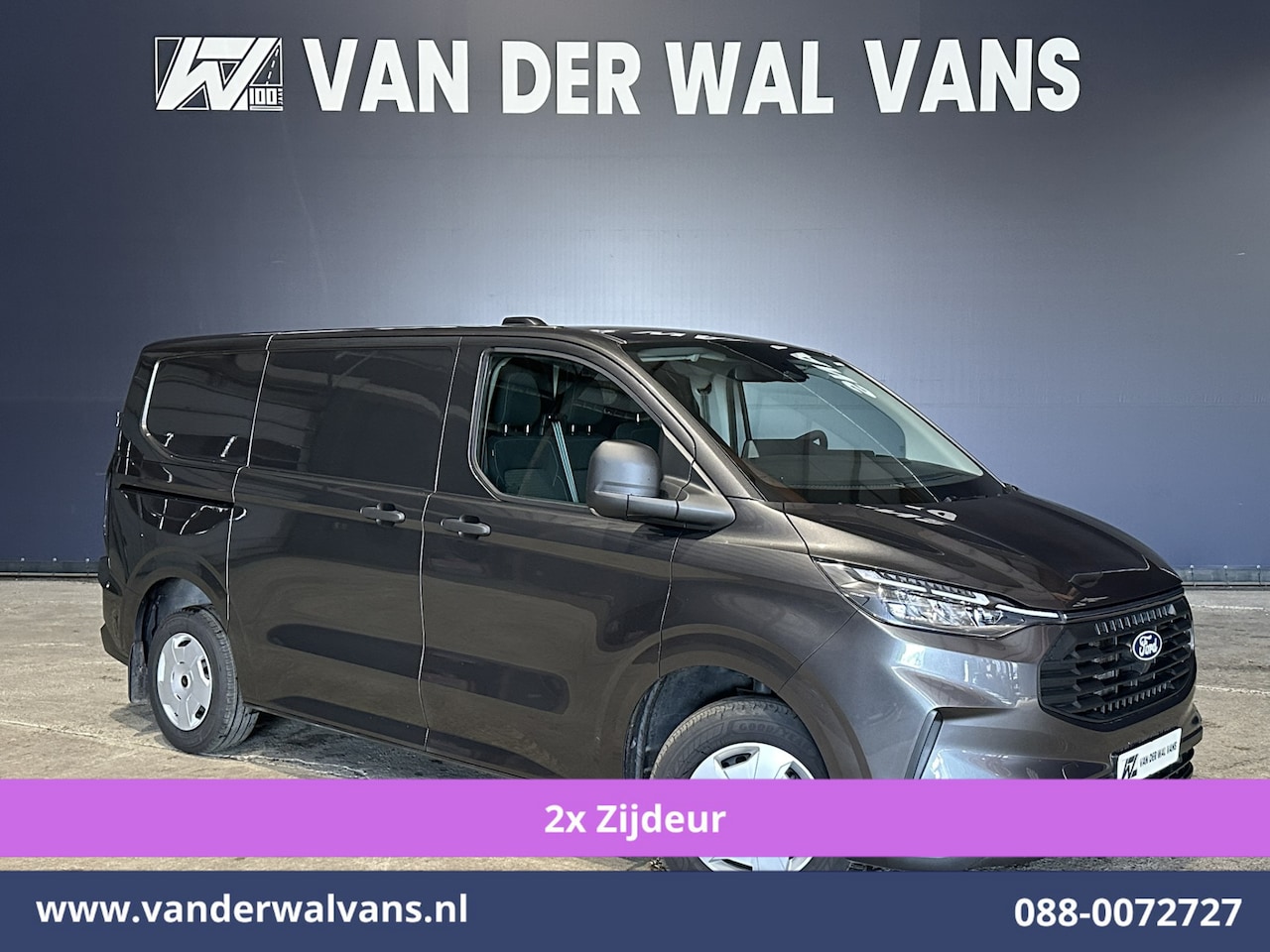 Ford Transit Custom - 2.0 TDCI 136pk L1H1 Euro6 Airco | 2x zijdeur | Camera | LED | Cruisecontrol | Apple Carpla - AutoWereld.nl