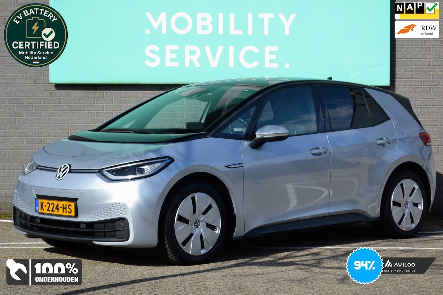 Volkswagen ID.3 - Business 58 kWh SOH94% Matrix CarPlay ACC LaneAssist - AutoWereld.nl