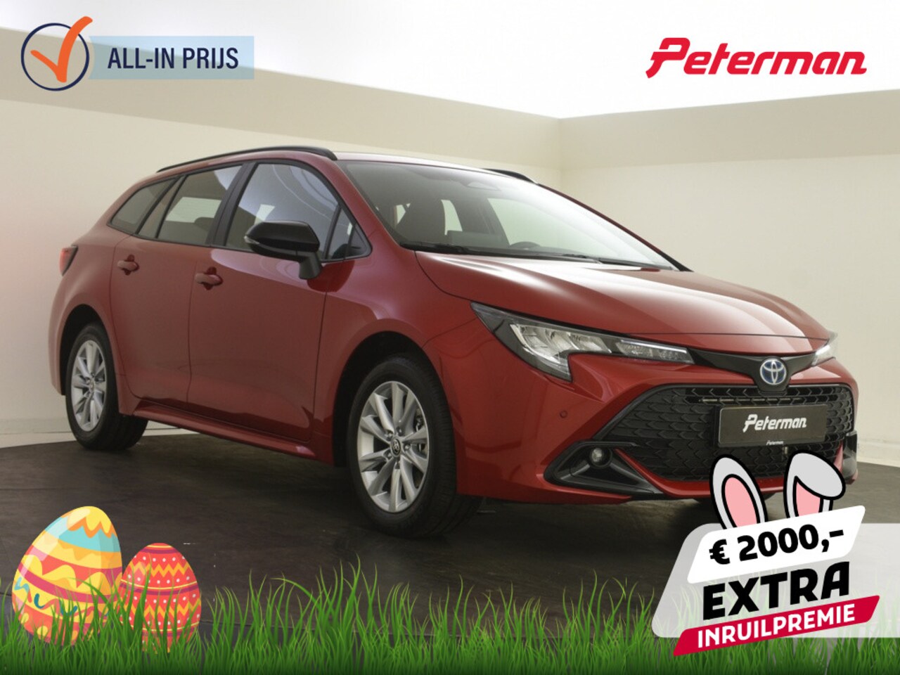 Toyota Corolla Touring Sports - Hybrid 140 Active | PDC V+A | Stuur + Stoelverwarming | - AutoWereld.nl