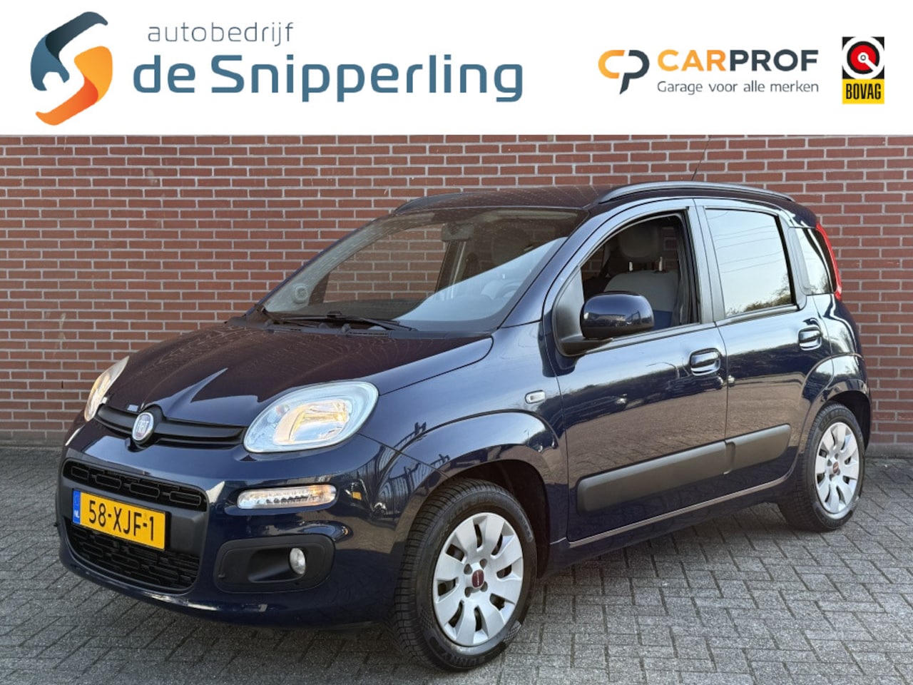 Fiat Panda - 0.9 TwinAir Lounge AUTOMAAT AIRCO BLUETOOTH PDC STOEL IN HOOGTE - AutoWereld.nl