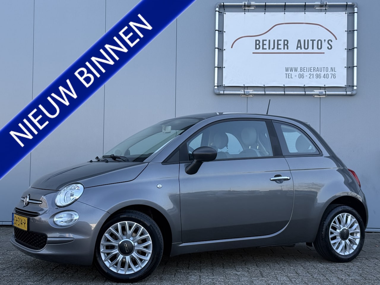 Fiat 500 - 0.9 TwinAir Turbo Popstar Airco/Bluetooth/15inch. - AutoWereld.nl