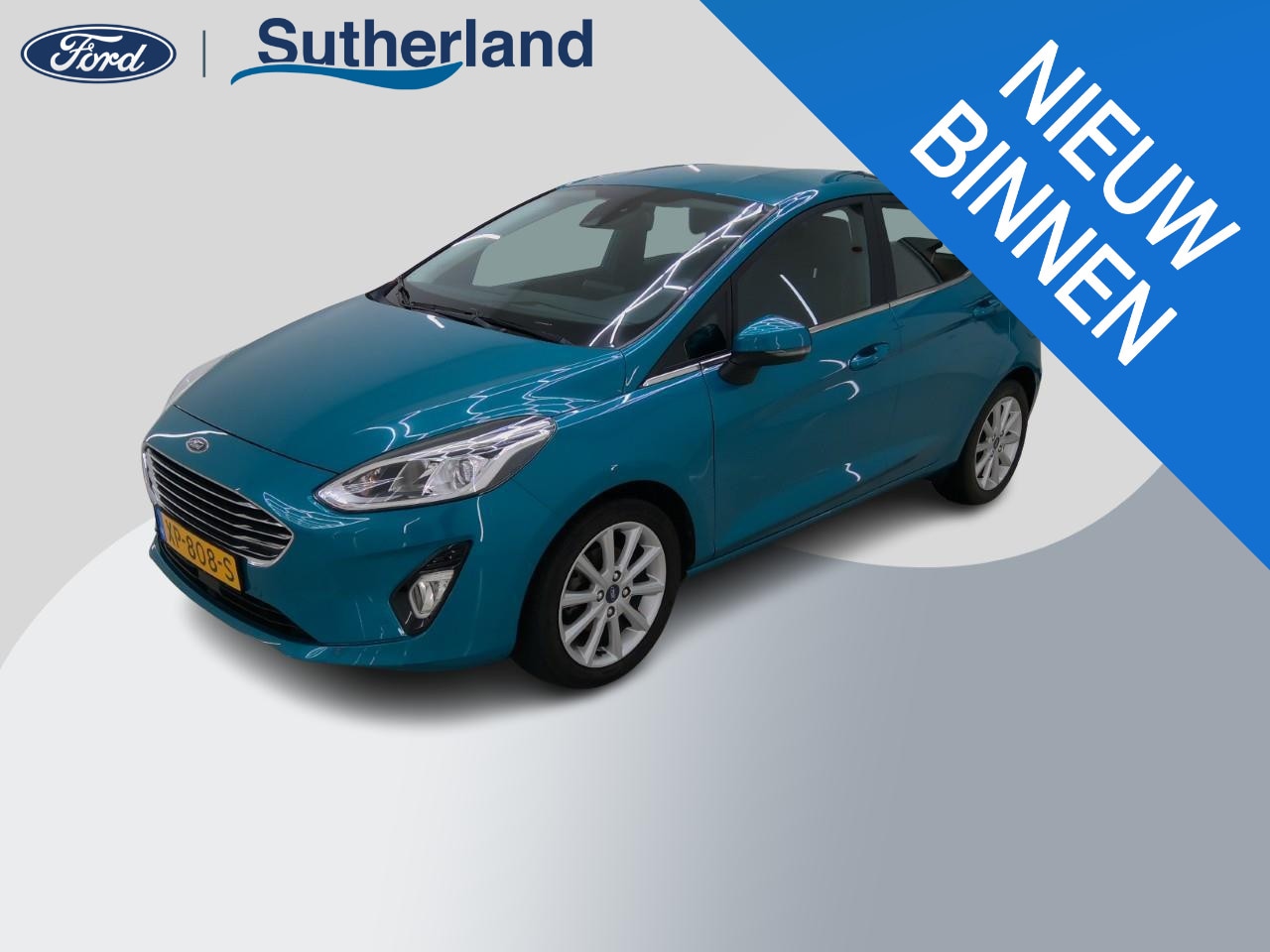 Ford Fiesta - 1.0 EcoBoost Titanium | 72.000 km | Winterpack | Navigatie. - AutoWereld.nl