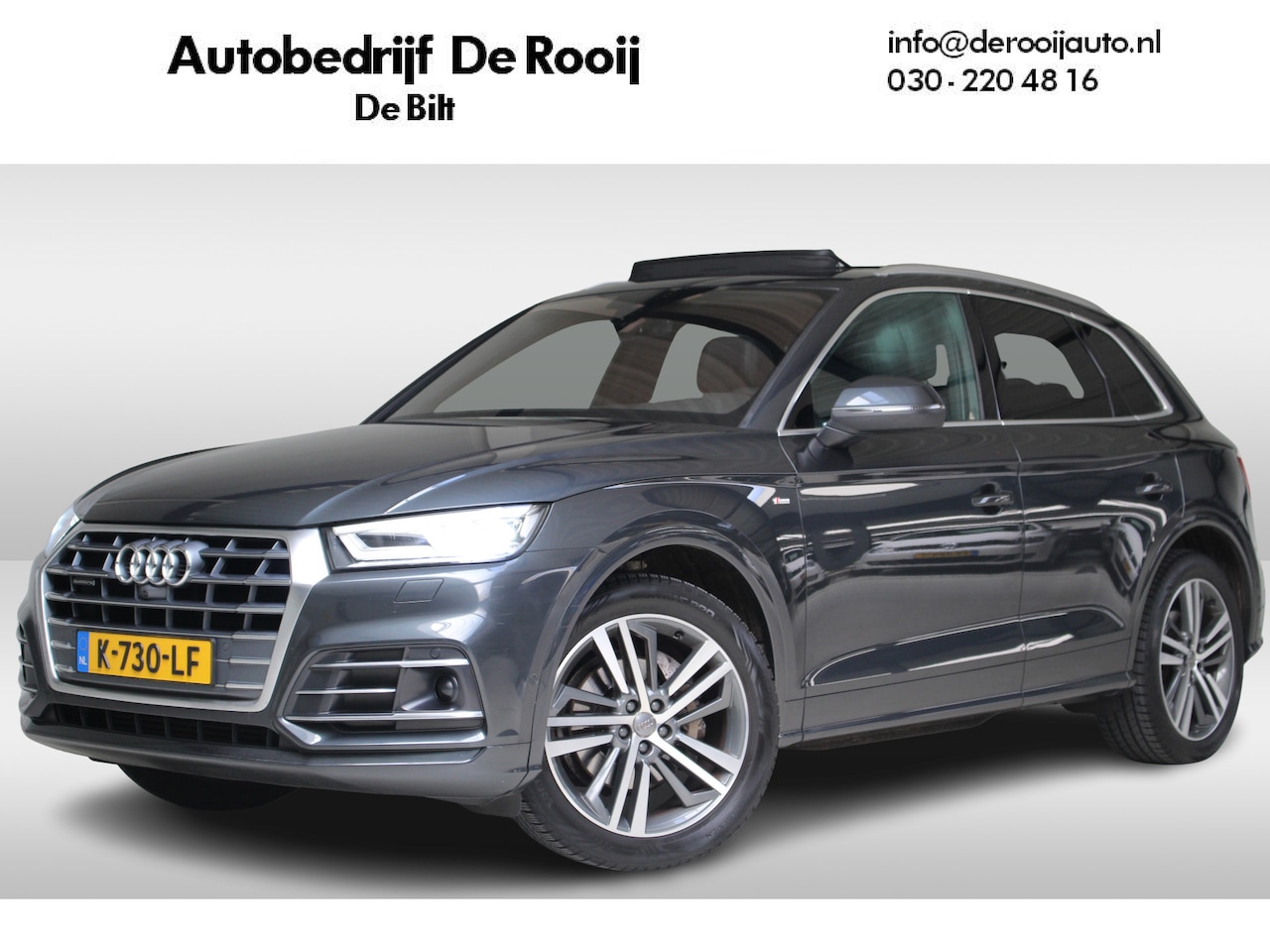 Audi Q5 - 45 TFSI 245PK Quattro S-Line Panoramadak | Navigatie | Trekhaak | 4-Seizoensbanden| 360 Ca - AutoWereld.nl