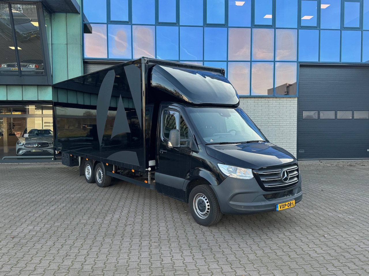 Mercedes-Benz Sprinter - 319 CDI Gesloten Clixtar Oplegger 630cm BE-combi Veldhuizen Clixtar Oplegger 7T - AutoWereld.nl