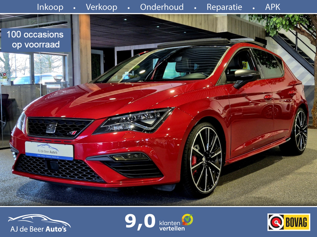SEAT Leon - 2.0 TSI CUPRA 300 Performance Panorama | Virtual | BEATS | LED - AutoWereld.nl