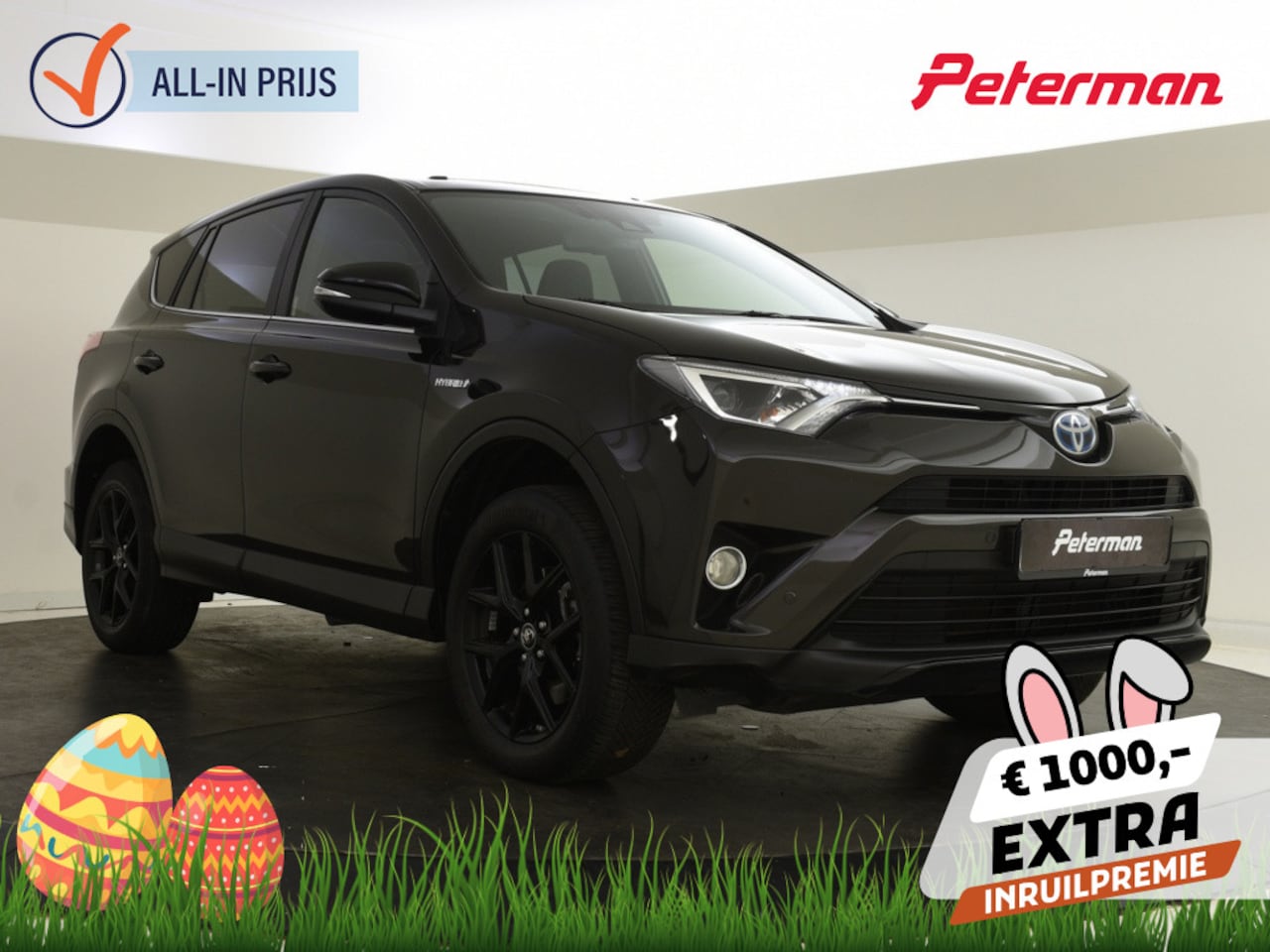 Toyota RAV4 - 2.5 Hybrid Black Edition | Schuif/-kanteldak | Blindspot | PDC - AutoWereld.nl