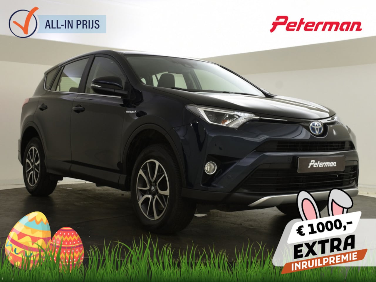 Toyota RAV4 - 2.5 Hybrid Dynamic 197PK Navi | Blind spot | Trekhaak | - AutoWereld.nl
