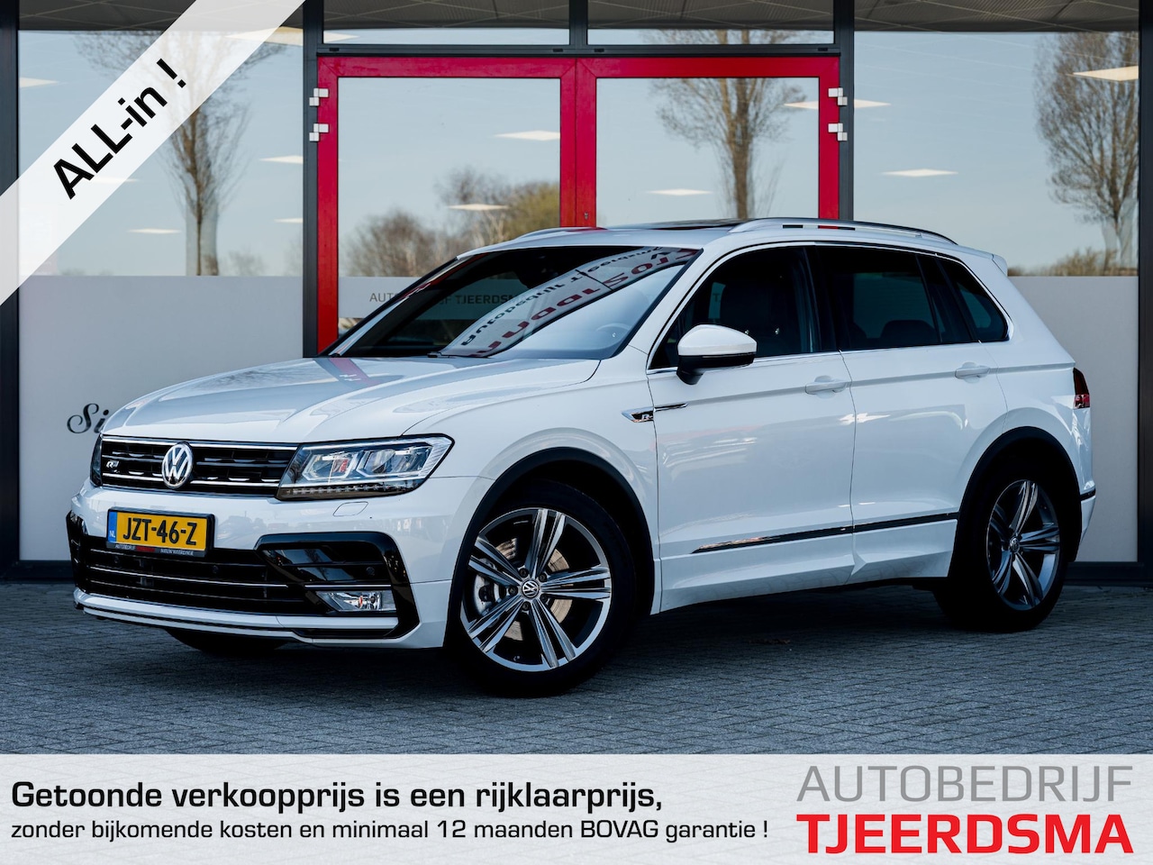 Volkswagen Tiguan - 2.0 TSI 4Motion Highline R Line | Trekhaak | 3x R-Line | Schuif/ Kantel Panorama Dak | Ory - AutoWereld.nl