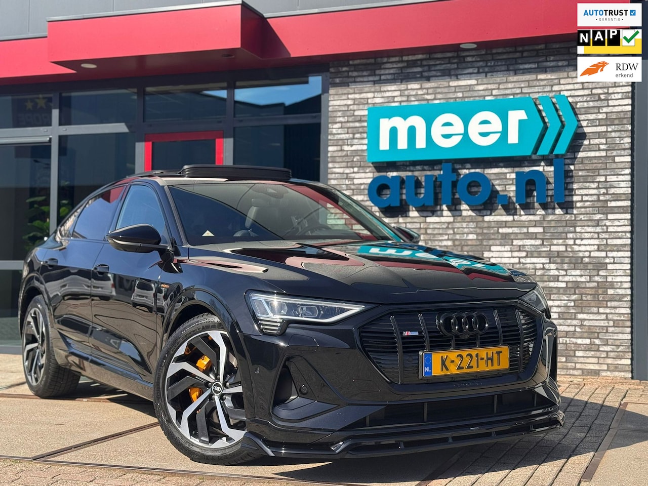 Audi e-tron Sportback - 55 S-LINE l SOH 97,8% l HUD l MATRIX l B&O l KEYLESS l 360 l LANE-SIDE l TREKHAAK l ORG.NL - AutoWereld.nl