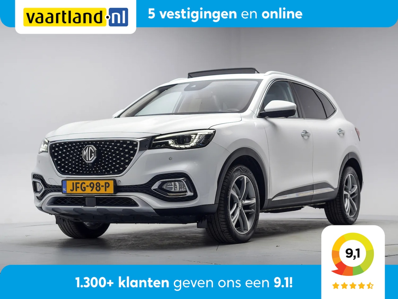 MG EHS - 1.5 TGDI PHEV Luxury [ Panorama Leder Navi 360°cam LED ] - AutoWereld.nl