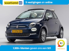 Fiat 500 C - 1.0 Hybrid Lounge [ Navi Half-leder airco PDC ]