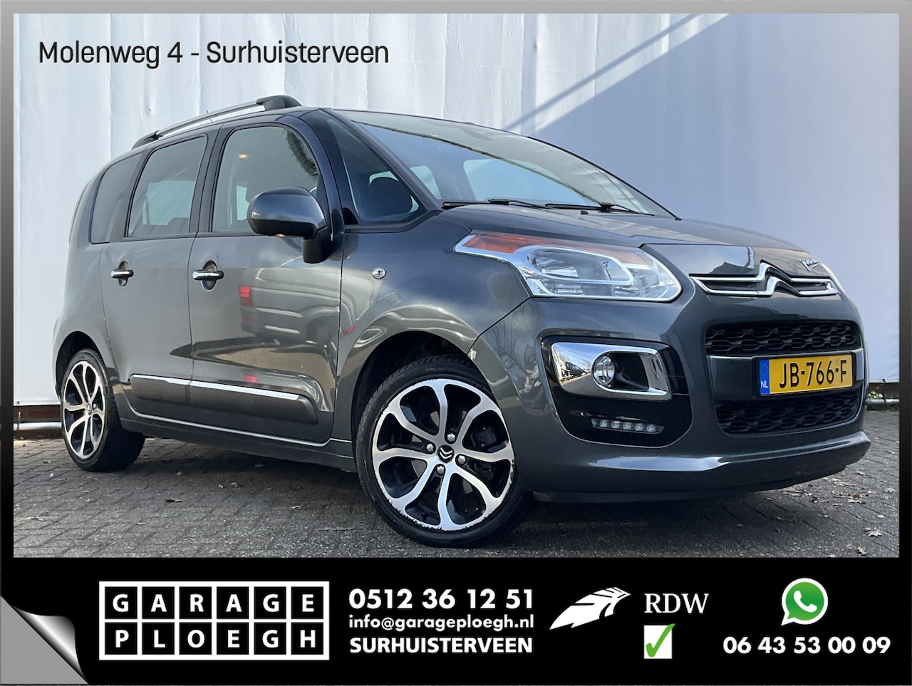 Citroën C3 Picasso - 1.2 PureTech Collection Trekhaak Nav/Cruise Clima Hoogzitter Voll.Onderhouden! - AutoWereld.nl
