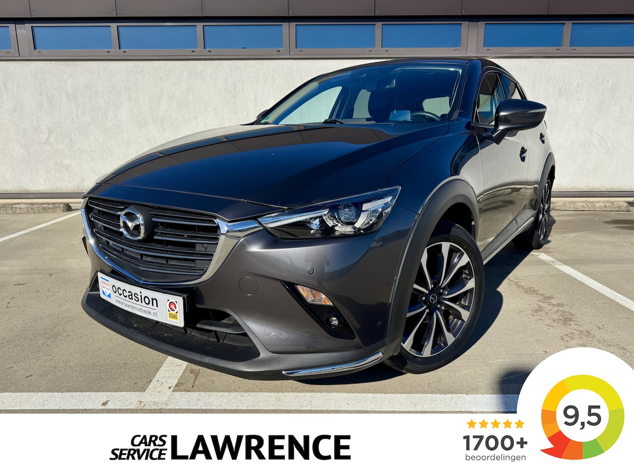 Mazda CX-3 - 2.0 SkyActiv-G 120 GT-M | Face-Lift | HUD | Bleu-Tooth | Elekt. handr. | 18"| Keyless | % - AutoWereld.nl