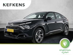 Citroën Ë-C4 - EV You 50 kWh 136pk | Accu SOH 99, 4% | Navigatie via Apple Carplay / Android Auto | Achte