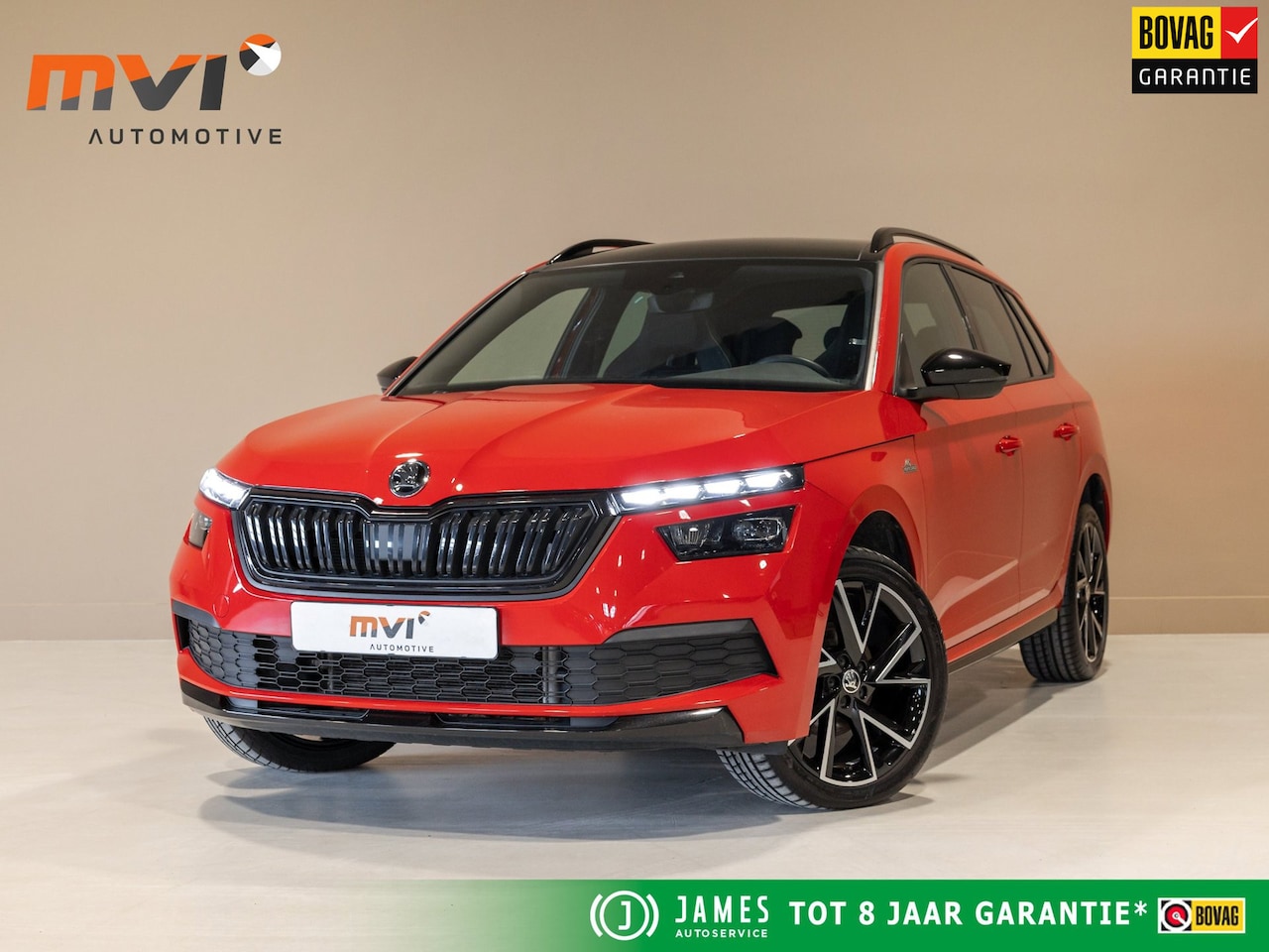 Skoda Kamiq - 1.5 TSI ACT Monte Carlo / 150pk / Panorama dak / Elektrische stoelverstelling / Stoelverwa - AutoWereld.nl
