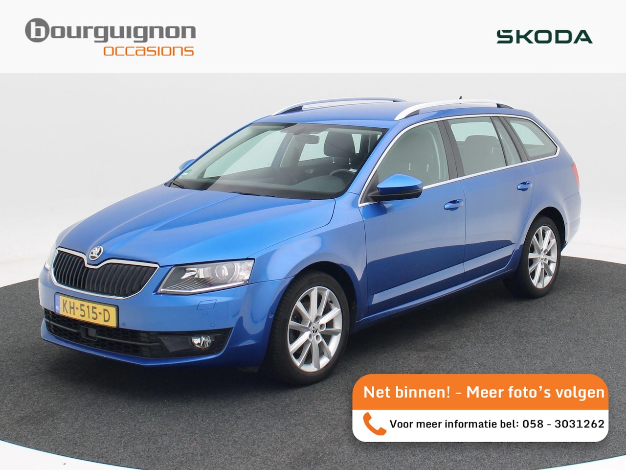 Skoda Octavia Combi - 1.4 TSi 150 Pk Style Business | Stoelverwarming | Adaptive Cruise | Camera | Climatronic | - AutoWereld.nl