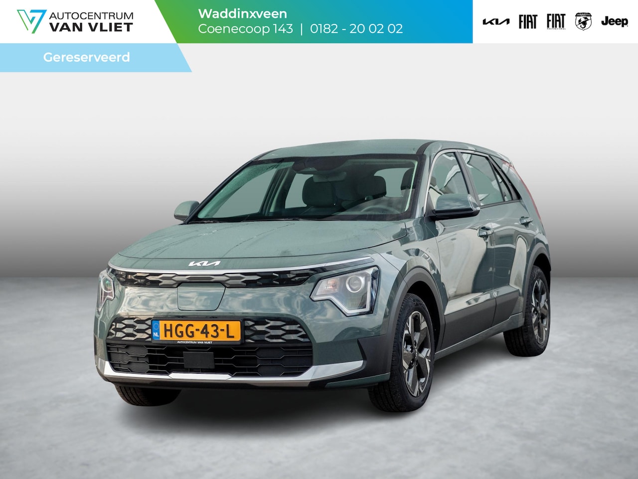 Kia Niro EV - Light 64.8 kWh Navigatie l Airco l - AutoWereld.nl