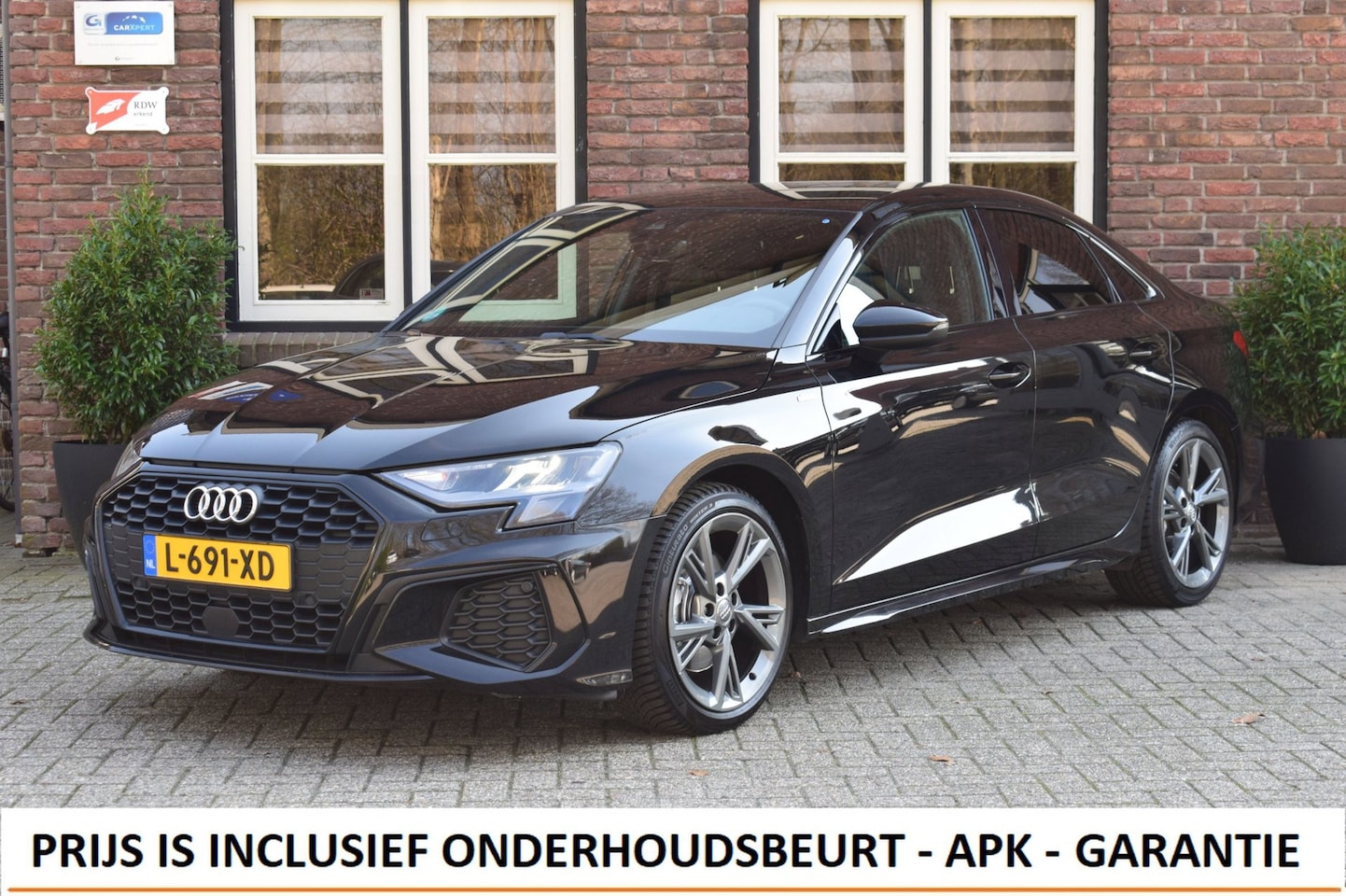 Audi A3 Limousine - 35 TFSI S-tronic S Edition One | S line exterieur | Adapt cruise | App Connect - AutoWereld.nl